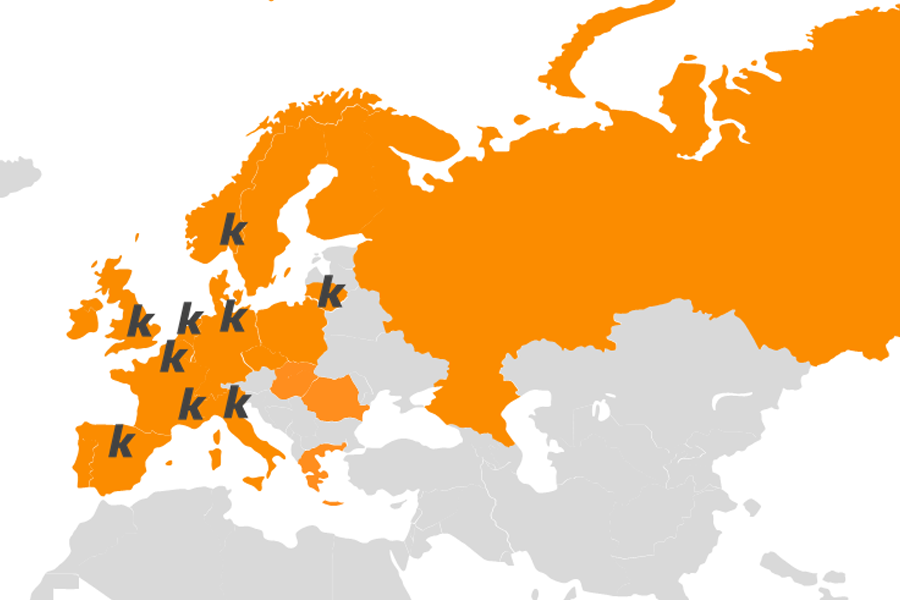 A world of opportunity awaits; we have offices in nine major European cities and growing