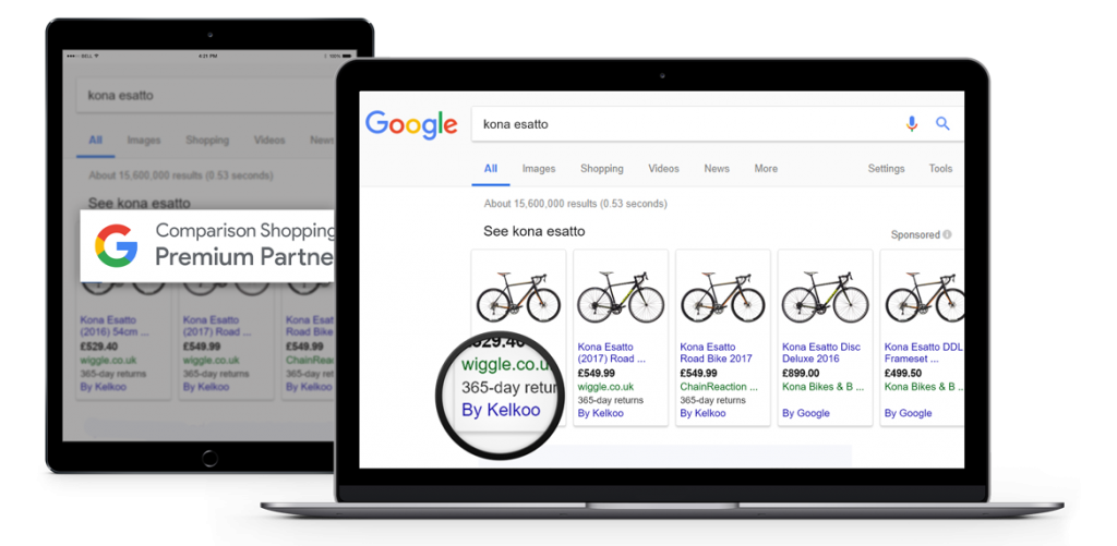 Google Shopping Ads by Kelkoo Group